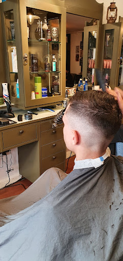 Barbershop interior